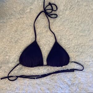 VS Purple Triangle Bikini Top